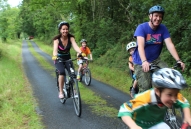 fLeitrim family on bicycles